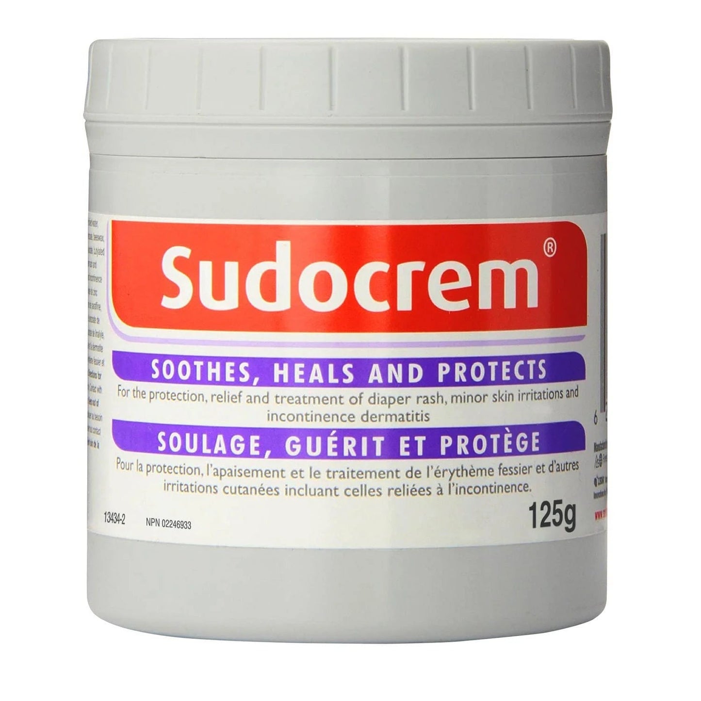 Sudocrem® Healing Cream - 60 g Tub - Diaper Rash | Minor Skin Irritations | Incontinence Dermatitis Cream, Recommended by pediatricians, dermatologists