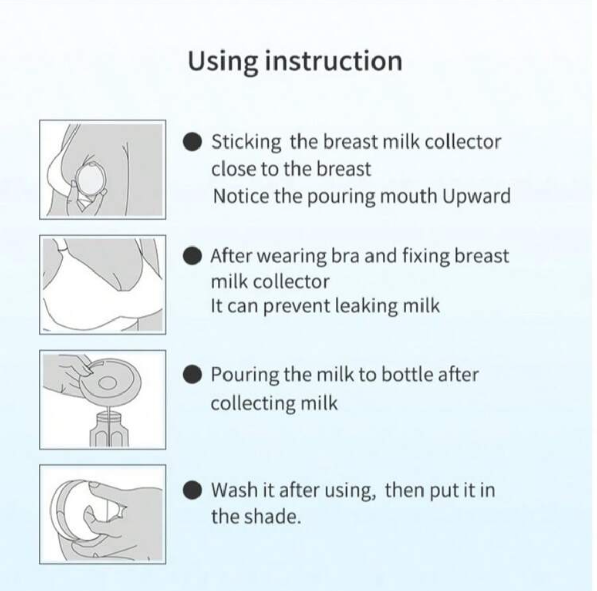 Breast Shells, 2 Packs Nursing Cups, Milk Saver, Protect Sore Nipples For Breastfeeding, Collect Breastmilk Leaks For Nursing Moms, Soft And Flexible Silicone Material