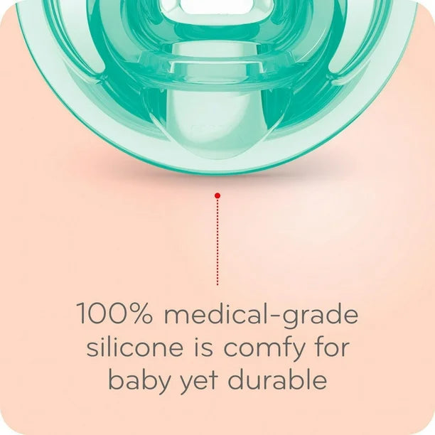 NUK Comfy Neutrals Orthodontic Pacifiers, 6-18 Months, 5 Pack, 6-18 Months, 5 Pack