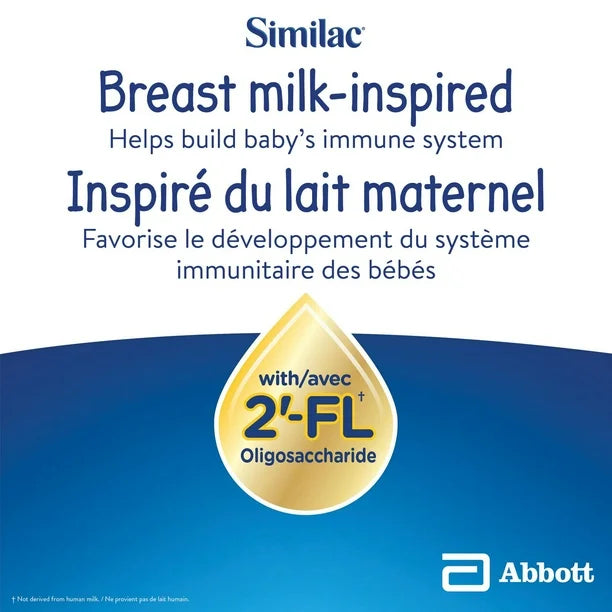 Similac Pro-Advance® Step 1 Baby Formula, 0+ Months, with 2'-FL, Ready to Feed, 16 x 235 mL