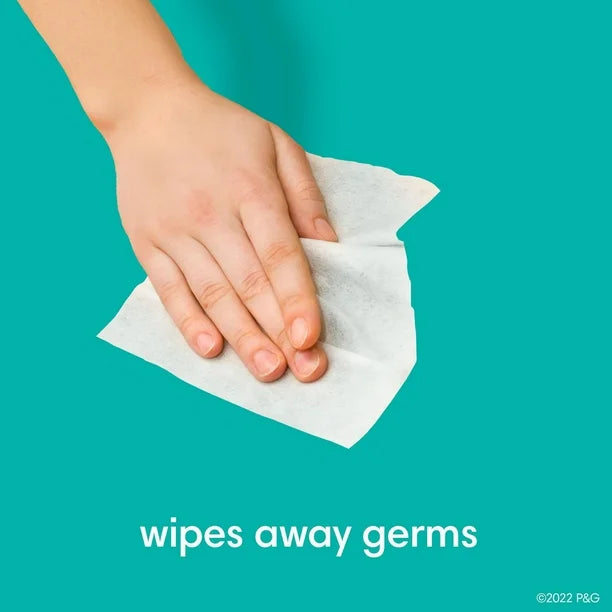 Pampers Baby Wipes Sensitive Perfume Free 2X Pop-Top Packs, 168 Wipes