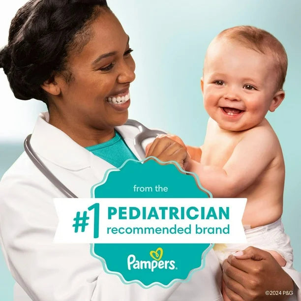 Pampers Sensitive Baby Wipes, Clinically Proven, Water Based, Hypoallergenic and Unscented Baby Wipes, 1008 Baby Wipes Total (12X Flip-Top Packs)