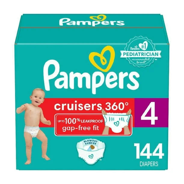 Pampers Cruisers 360 Pull-On Diapers,  Babyproof up to 100% leakproof diaper