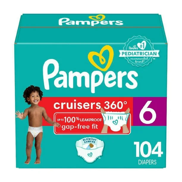 Pampers Cruisers 360 Pull-On Diapers,  Babyproof up to 100% leakproof diaper